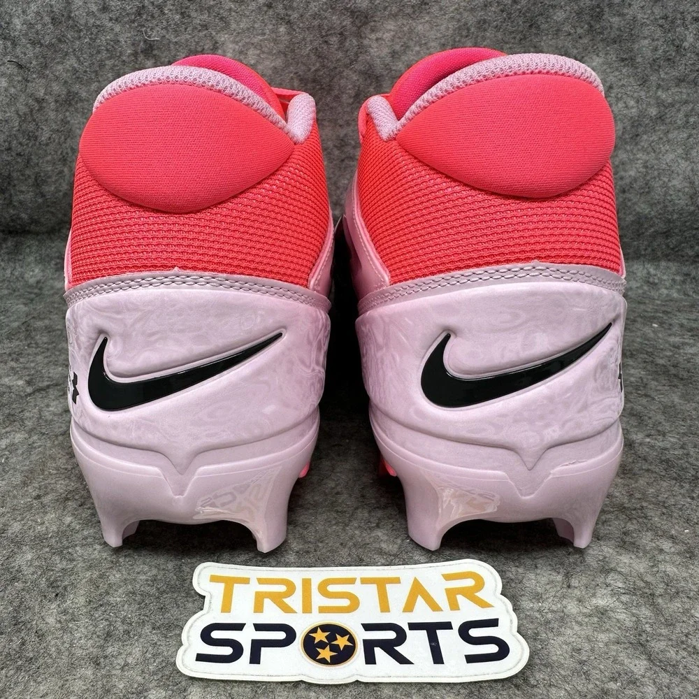 Nike Alpha Menace Pro 4 NRG Football Cleats Mens Size 11.5 Pink HJ4568-600